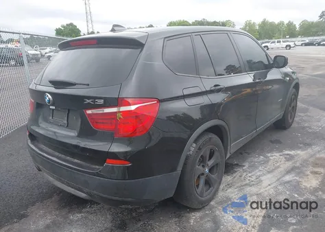2011 BMW X3 xDrive28I z USA, uszkodzony, nr VIN 5UXWX5C57BL703217